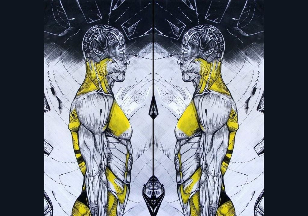 Black and Yellow drawings by Marko Gavrilovic
