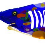Shark sculptures