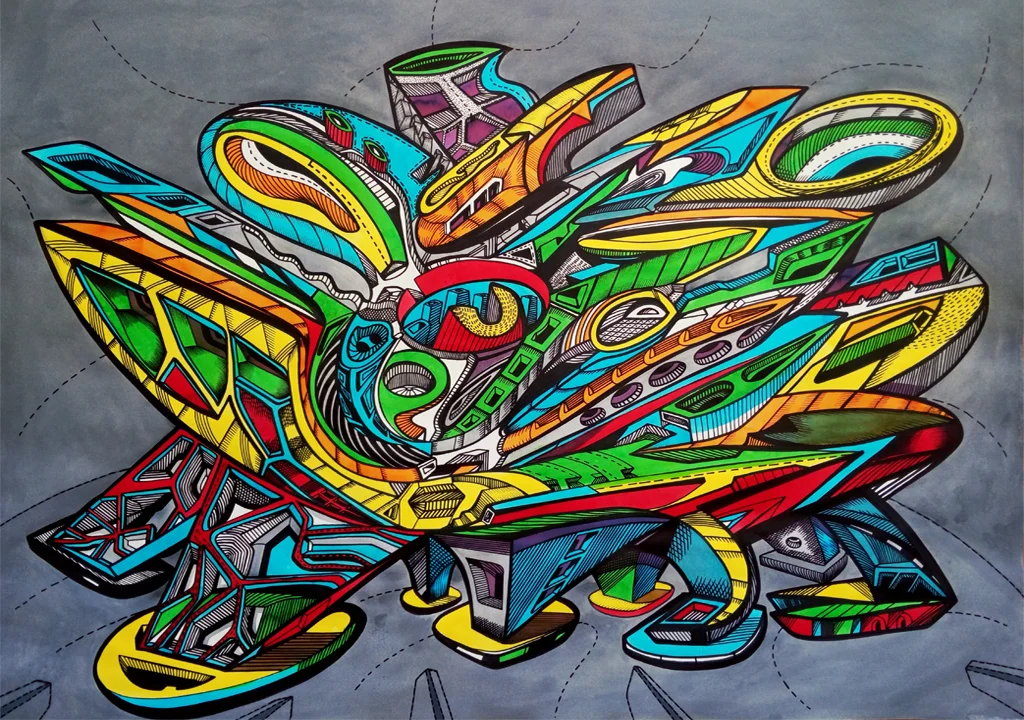 Urban art paintings by Marko Gavrilovic