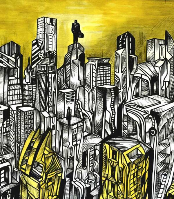 It's Time to Grow 2, setting It's Time to Grow 2, city painting