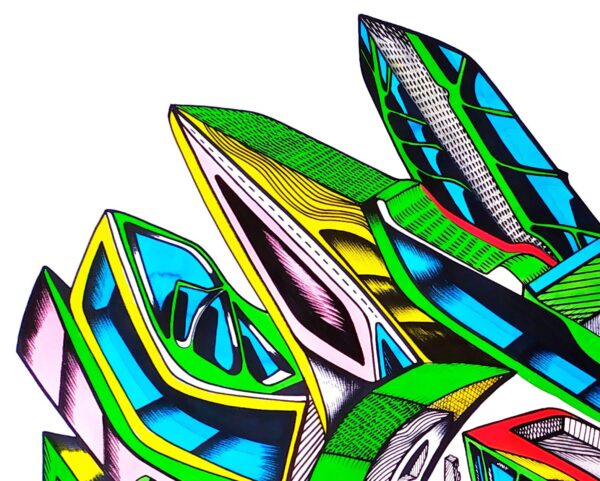 The Intricacy of Existence 7, detail 1 The Intricacy of Existence 7, giclée by Marko Gavrilovic - Image 4