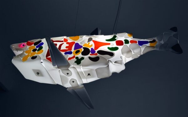 Guided by instinct, shark sculpture Guided by instinct, shark sculpture