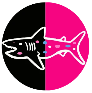 Shark sculptures logo