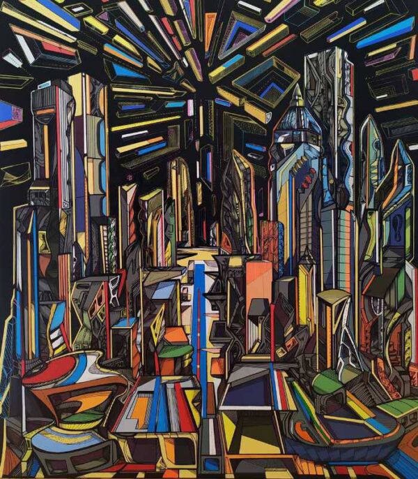 Gateway, acrylic on canvas by Marko Gavrilovic Gateway, acrylic on canvas by Marko Gavrilovic