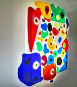 Vibrant 3, light panel 2 by artist Marko Gavrilovic