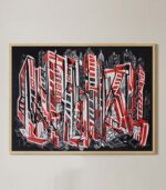 Mr.City, acrylic painting by Marko Gavrilovic