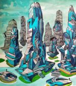 How inappropriate to call this planet Earth when it is clearly Ocean, artist Marko Gavrilovic