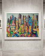 Passage in Between, home view, artworkfrom the City series, available as a print